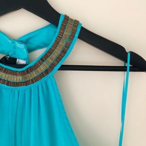 H&M Flowy Teal Maxi Dress - NWT